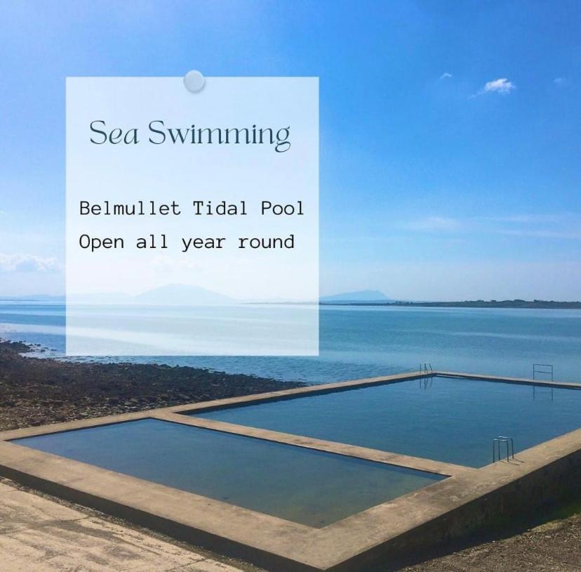 Seascape On The Edge Of Town: 4 Beds All Ensuite. Belmullet Buitenkant foto